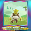 45cm Disney Border Creative Monster Shrek Doll Kawaii Children Plush Toy Ornament Christmas Gift Halloween Room Ornament